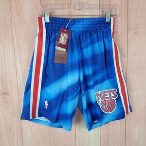 Mitchell & Ness New Jersey Nets Mens Shorts Sz XL Swingman Collection